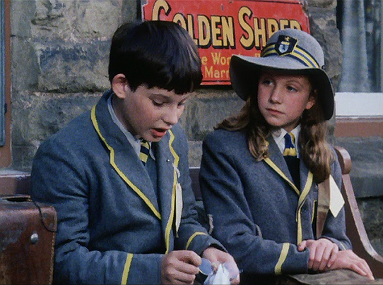 Carries' War - episode one - one the platform after disembarking (Highley station)