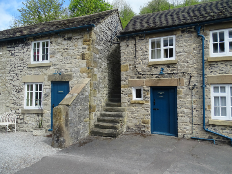 Riversdale Farm, where Charles nabs a puncture-prone bike