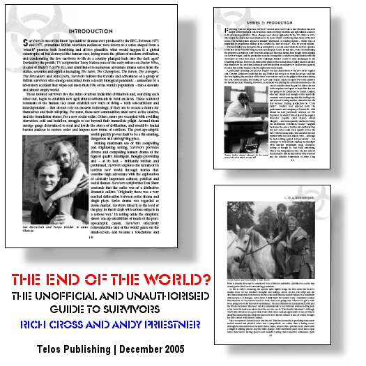 Pages from the new Survivors book 'The End of the World?'