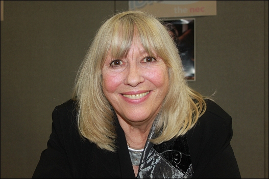 Survivors actor Myra Frances at the Memorabilia event in Birmingham, 19-20 November 2011