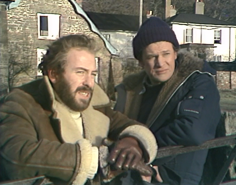 Charles and Greg survey the rolling hills of the Whitecross estate