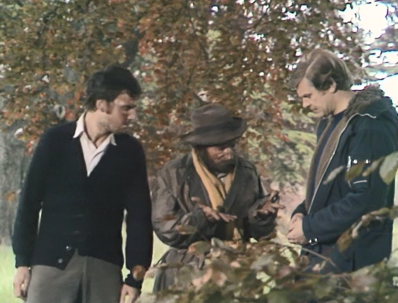 Greg provides Tom with unwanted guidance on how to set rabbit snares