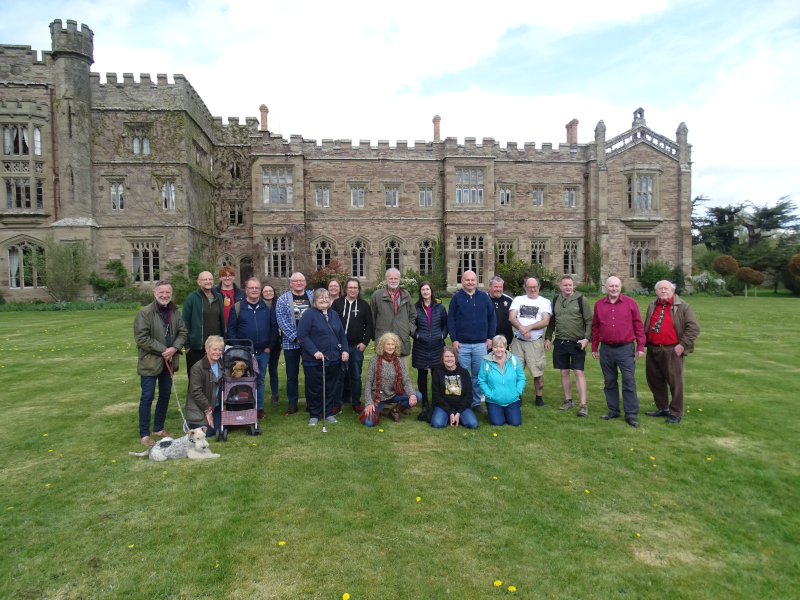 Survivors fans are joined by Richard Heffer and Julie Neubert at Hampton Court on 13 April 2025